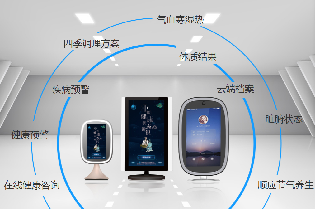 云中醫(yī)智能鏡，祉云中醫(yī)智能鏡，中醫(yī)智能健康鏡，中醫(yī)鏡面儀